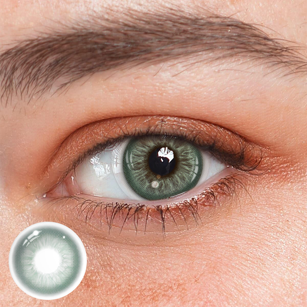 Celeste Green Coloured Contact Lenses